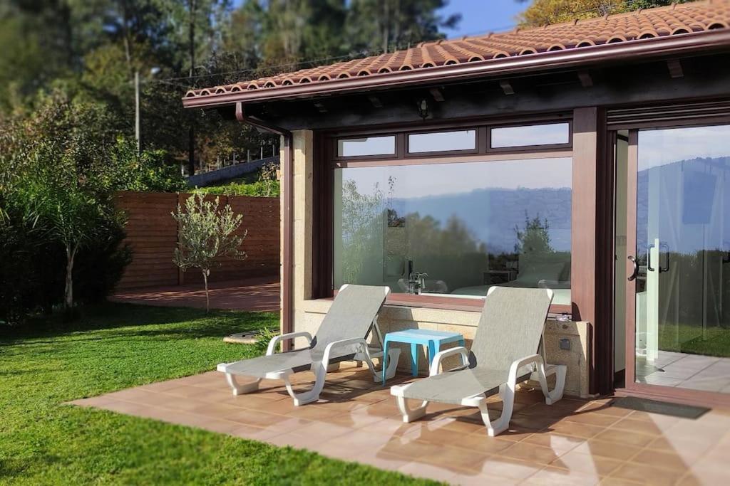 Casa Nueva De Vigo Rural Mos Con Jacuzzi Y Chimenea Para Escapada Romantica Экстерьер фото