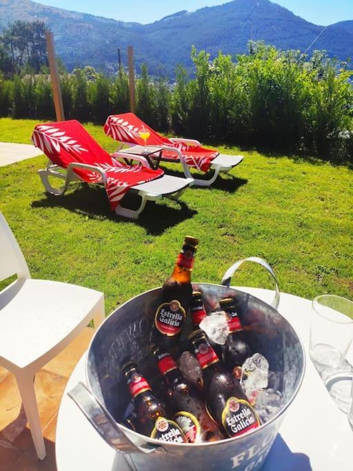 Casa Nueva De Vigo Rural Mos Con Jacuzzi Y Chimenea Para Escapada Romantica Экстерьер фото