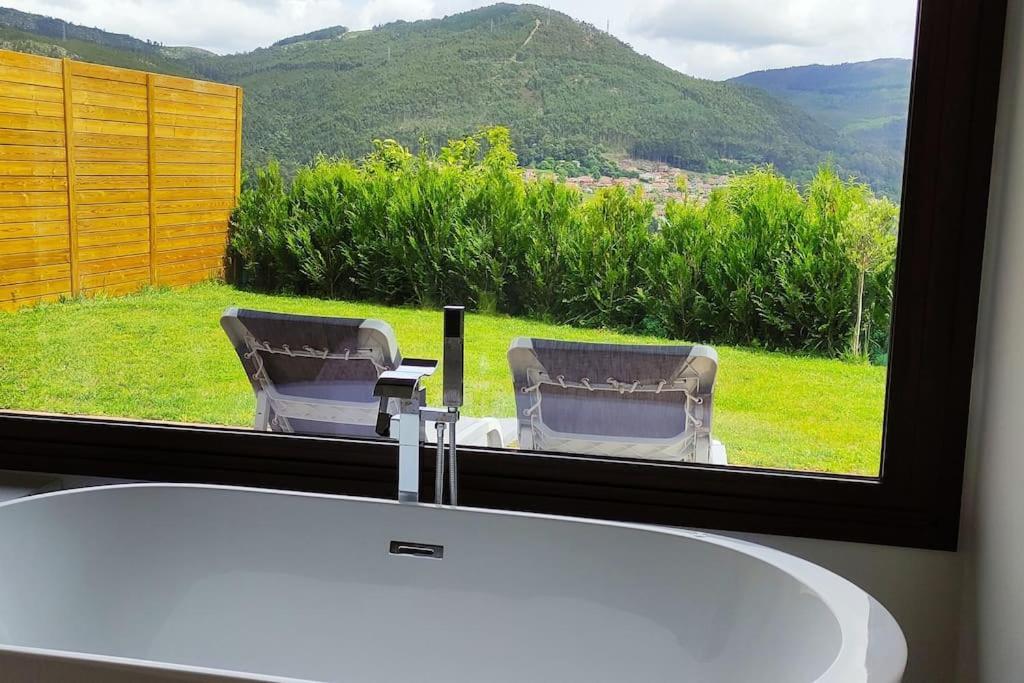 Casa Nueva De Vigo Rural Mos Con Jacuzzi Y Chimenea Para Escapada Romantica Экстерьер фото
