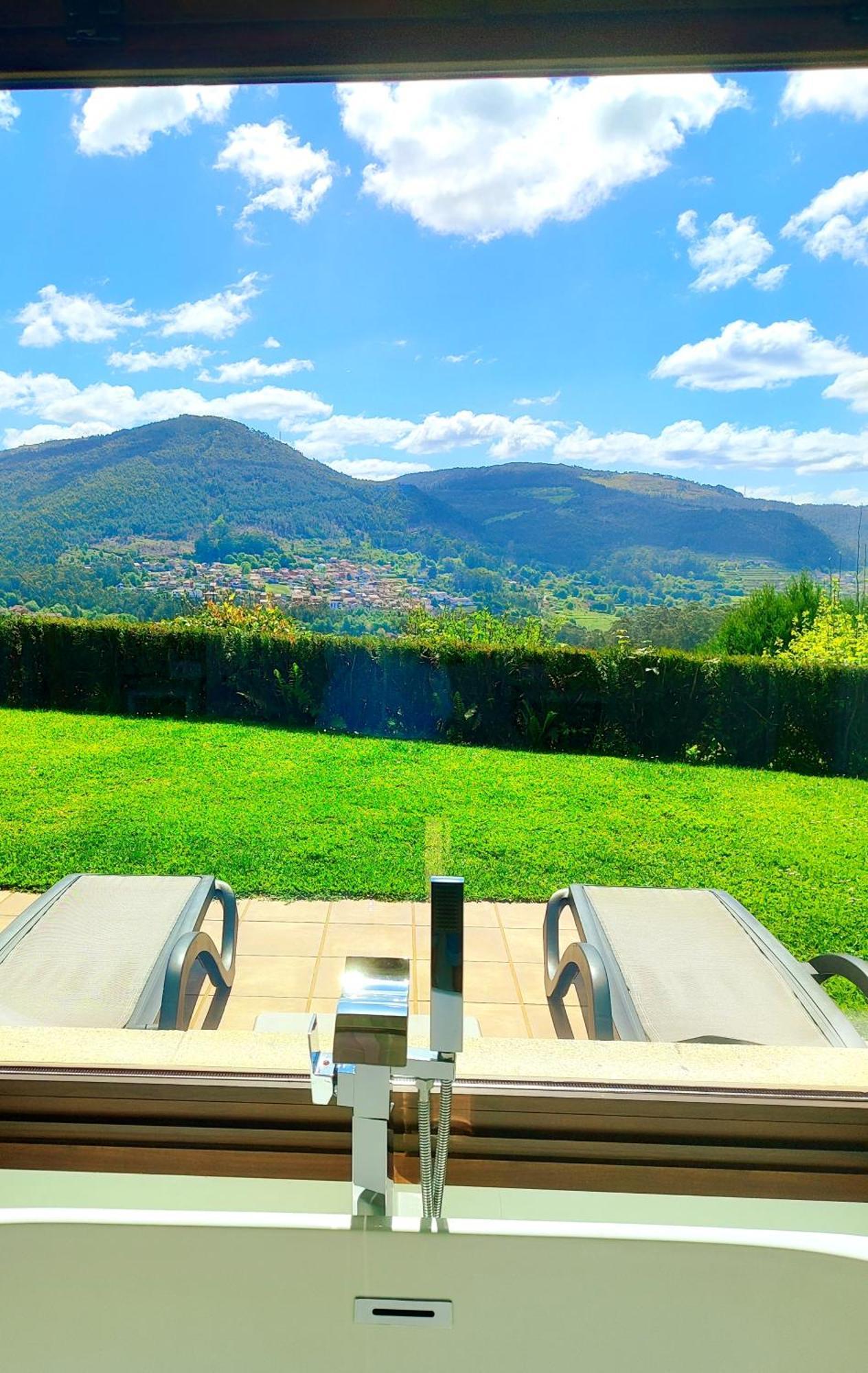Casa Nueva De Vigo Rural Mos Con Jacuzzi Y Chimenea Para Escapada Romantica Экстерьер фото